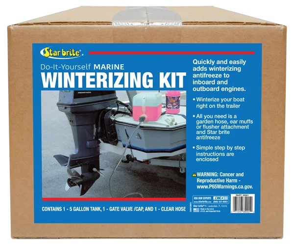 035001 – STAR BRITE Boat Motor Winterizing Kit, Use To Winterize And Descales Inboard And Outboard Motor Cooling Syst...